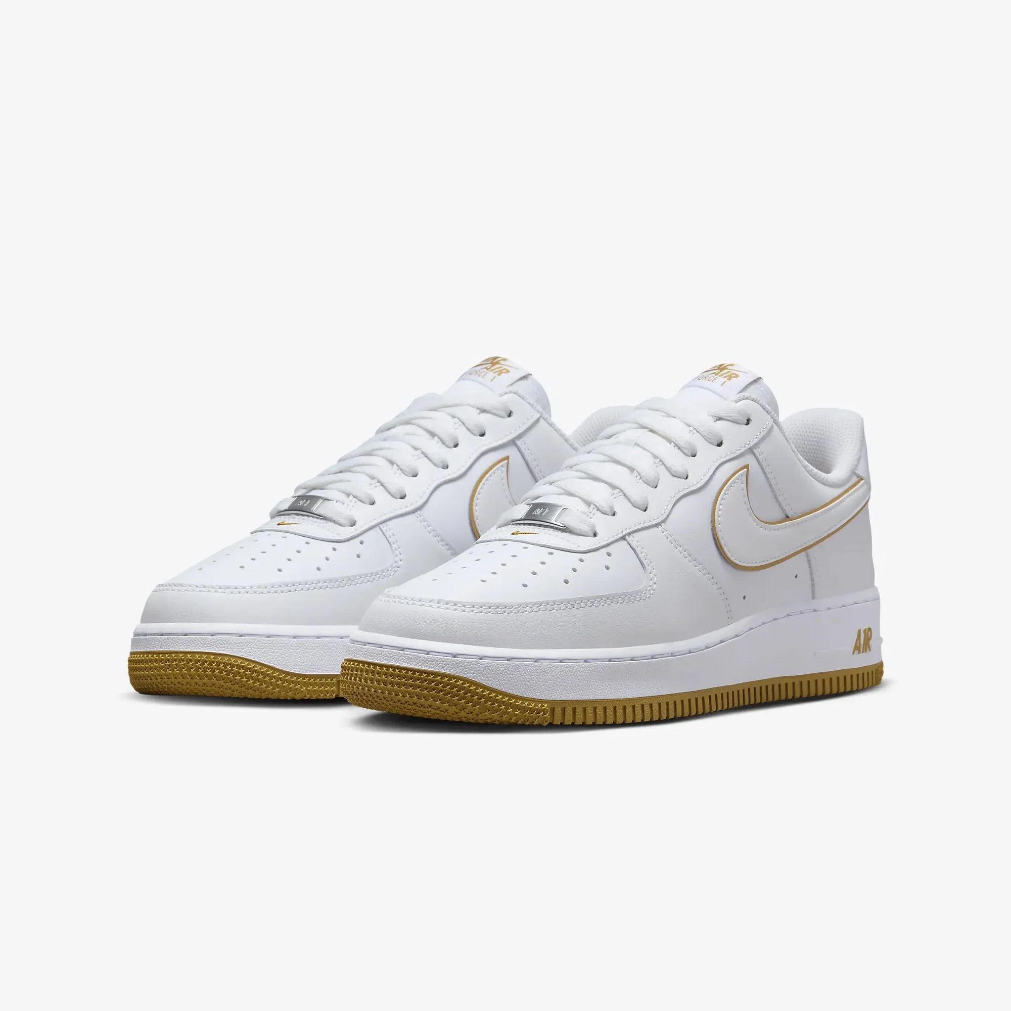 AIR FORCE 1 '07 'WHITE/WHITE-BRONZINE'