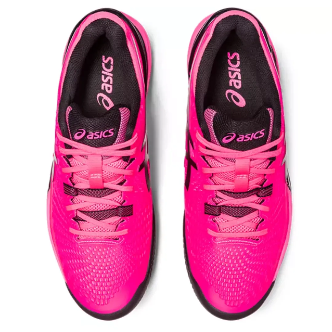 Asics Gel Resolution 9 Clay Men Tennis Shoes - Hot Pink/Black