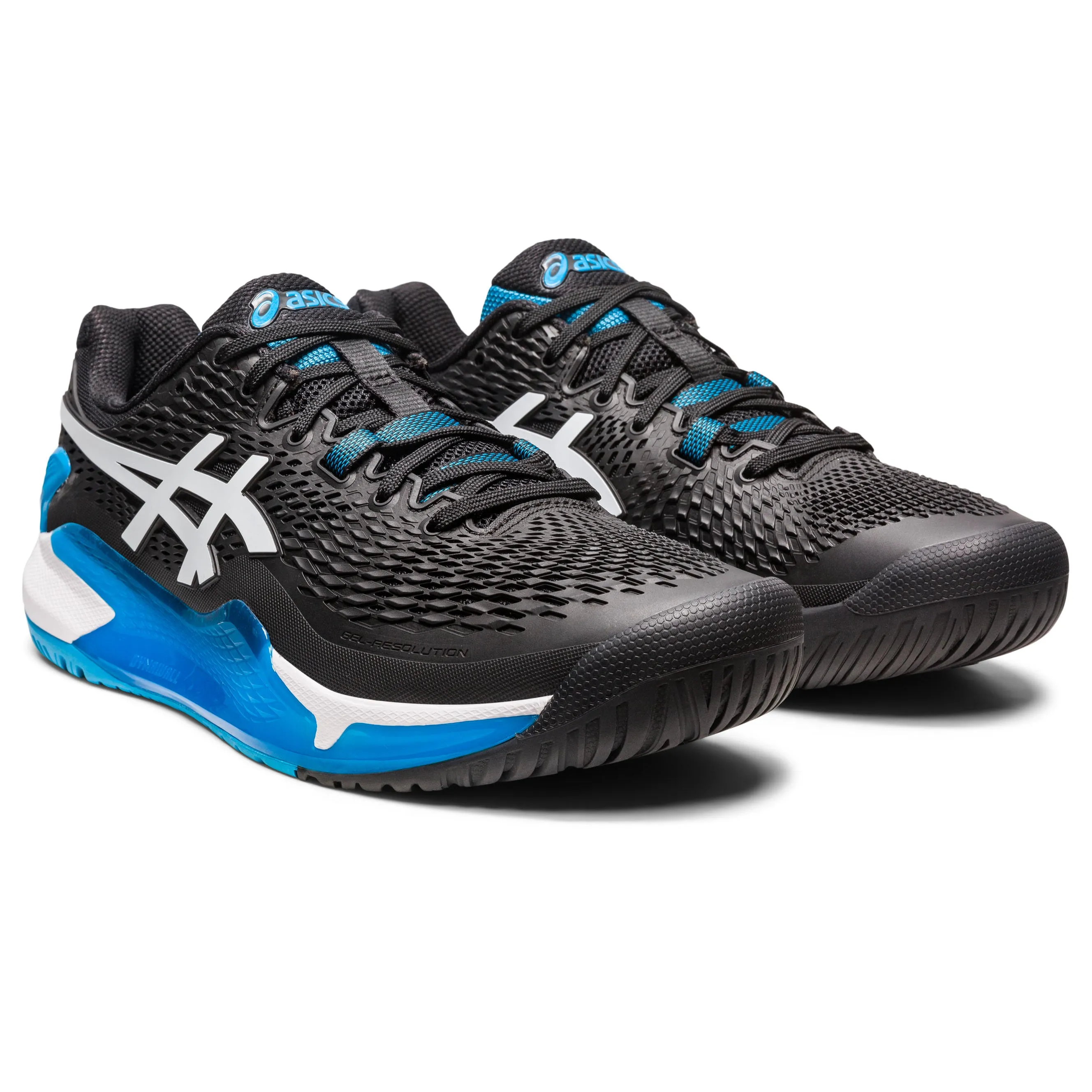 Asics Gel Resolution 9 Men tennis shoes 330.001 Black/Blue