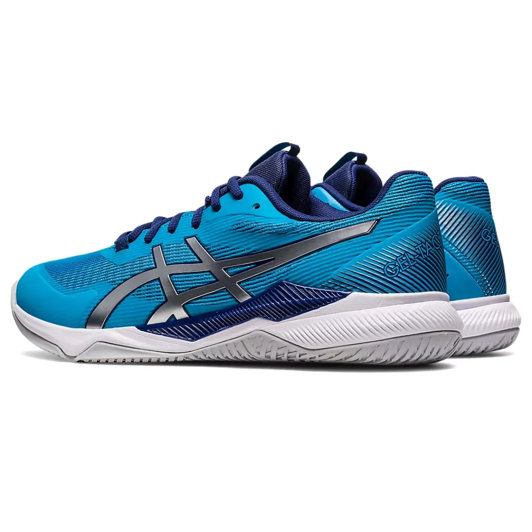 Asics Gel Tactic Men Tennis Shoes - Island Blue/Pure Silver