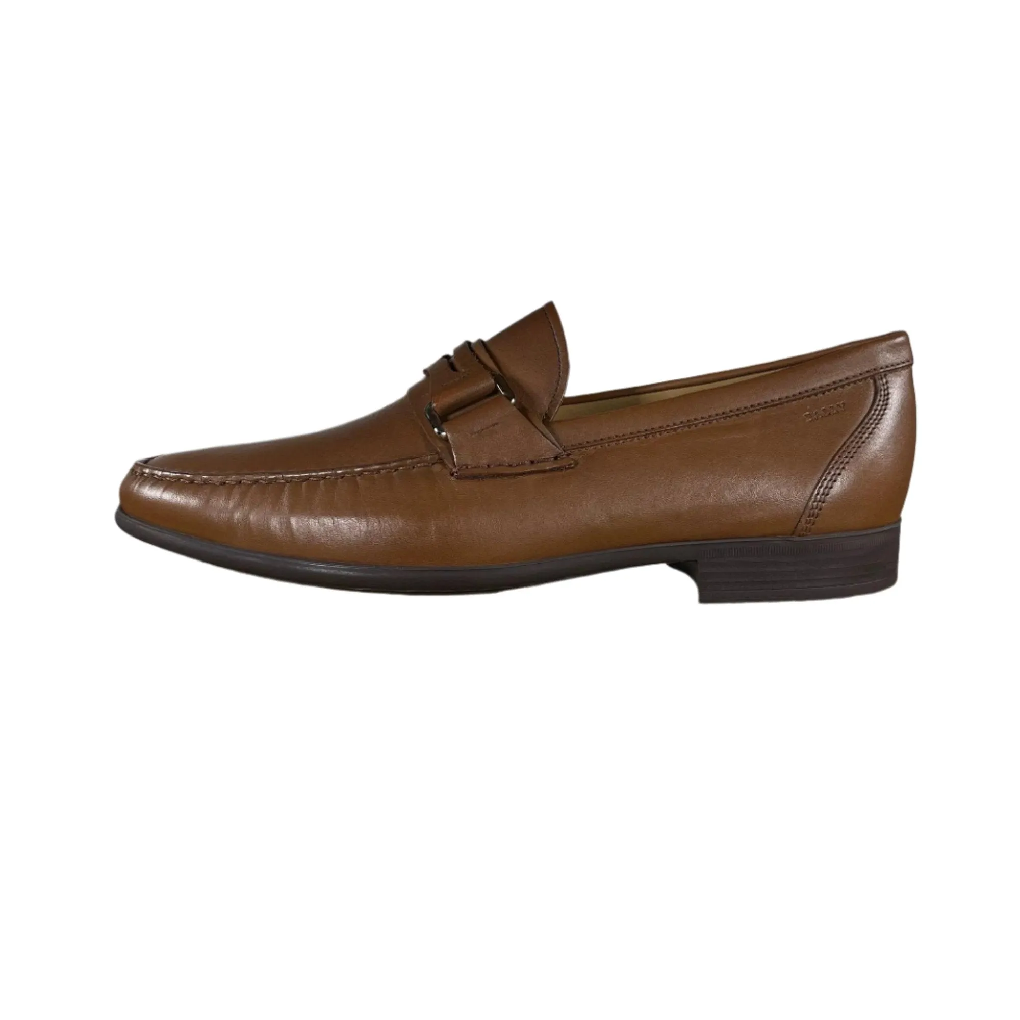 Bally Coniac Tobacco Leather Moccasins