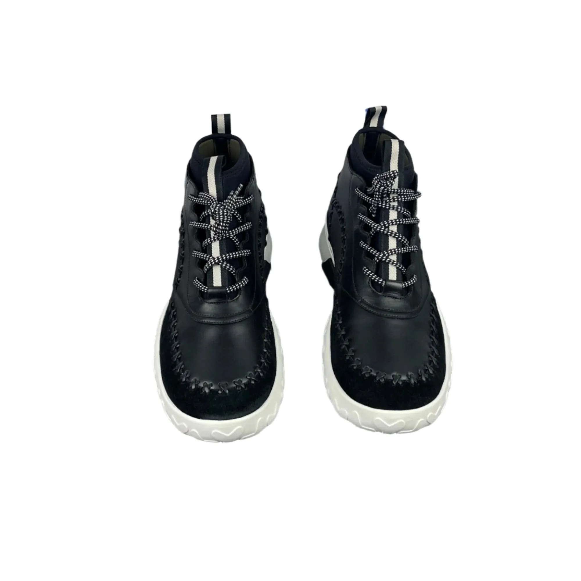 Bally Mens Gregg Black Leather Sneakers