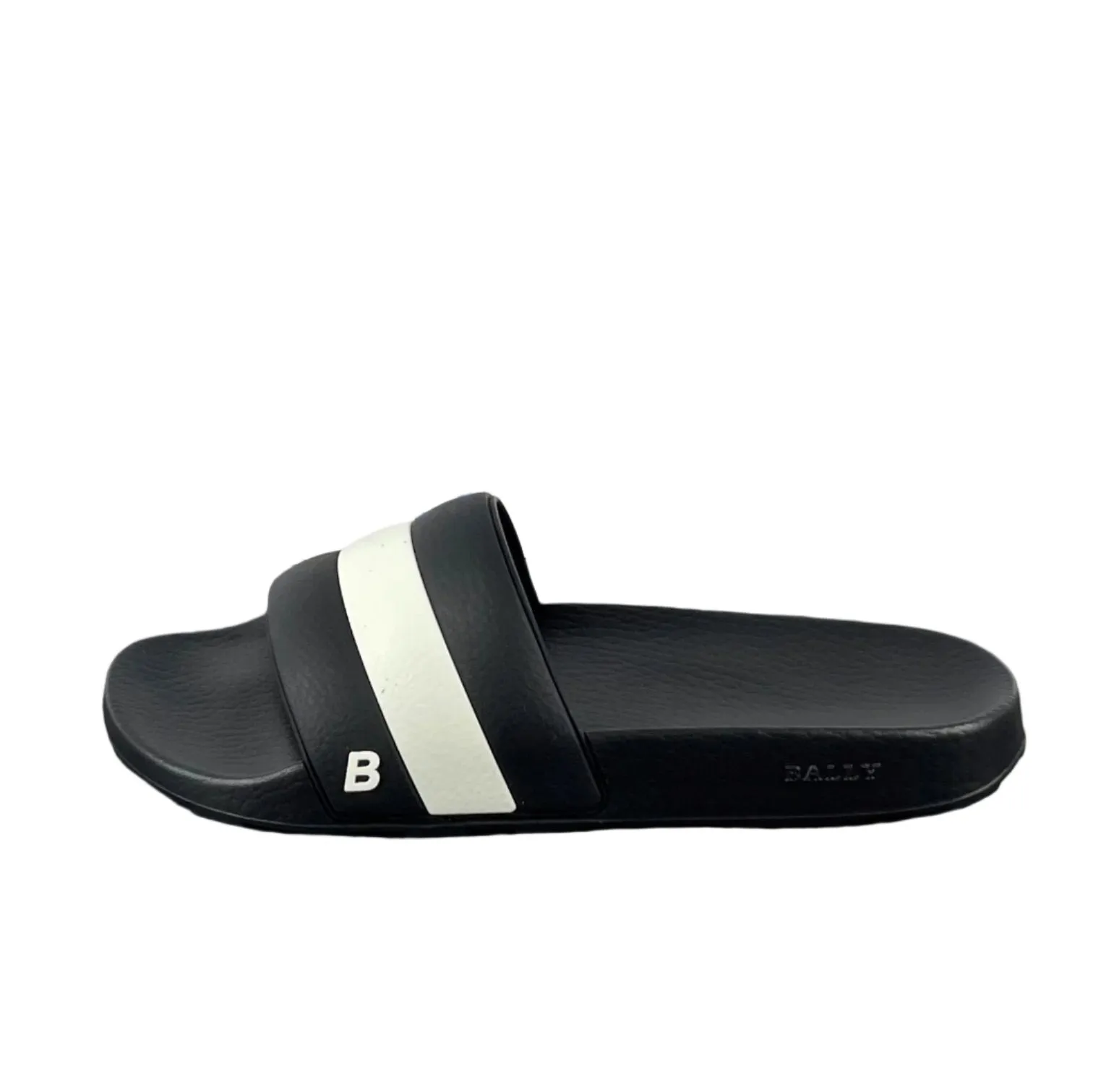 Bally Men's Sleter Black Rubber Sandals