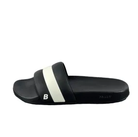 Bally Men's Sleter Black Rubber Sandals