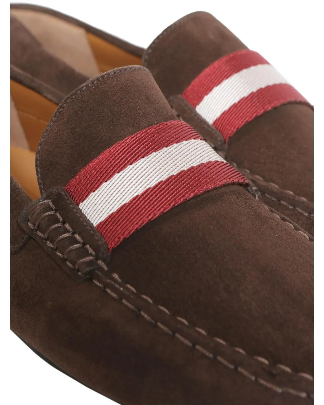 BALLY PEARCE - MEN's SUEDE DRIVER - COFFEE