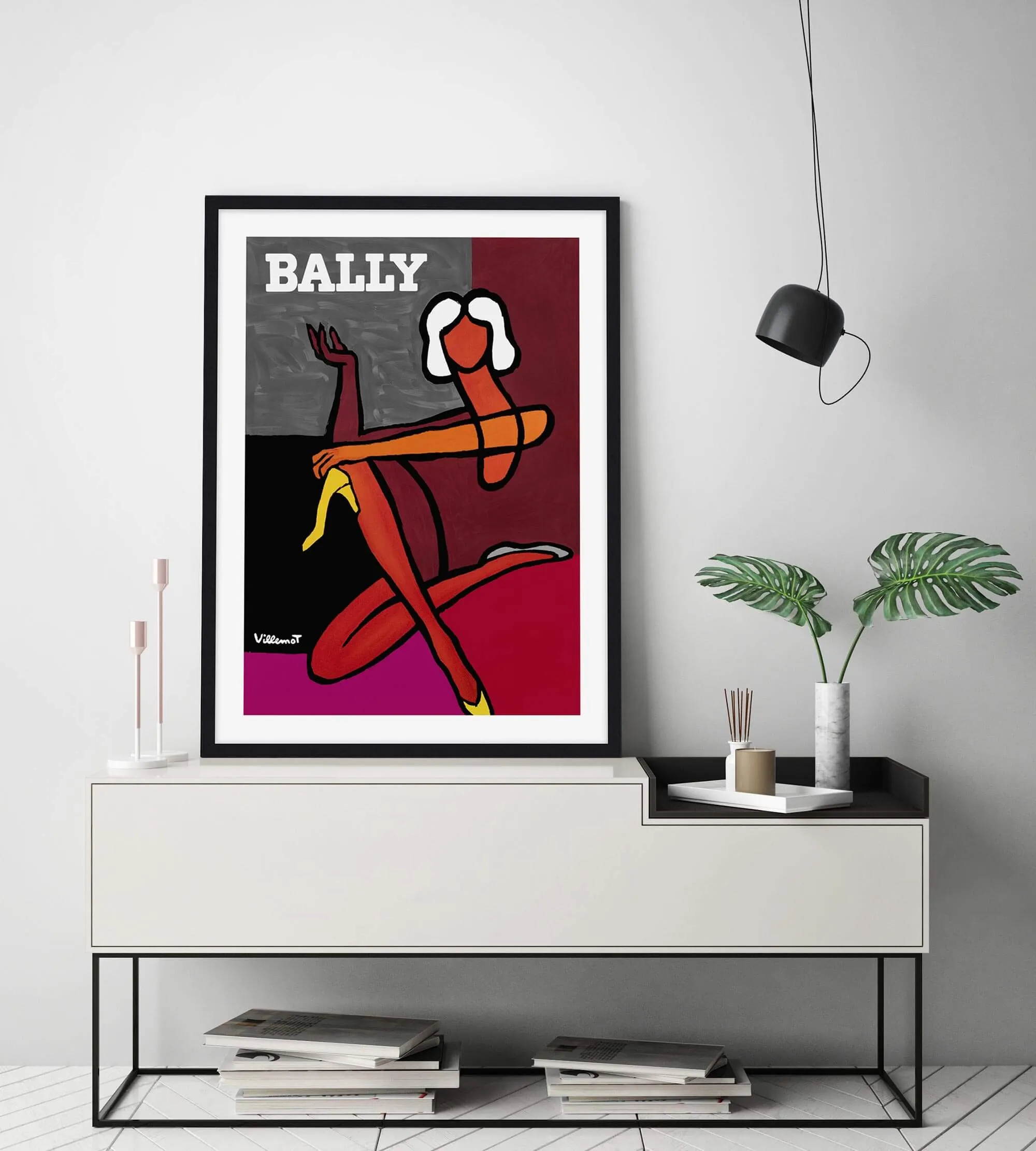 Bally Sitting Woman