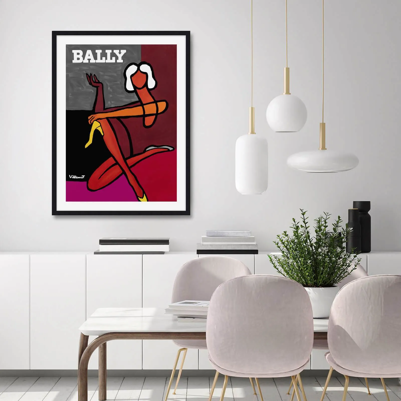 Bally Sitting Woman