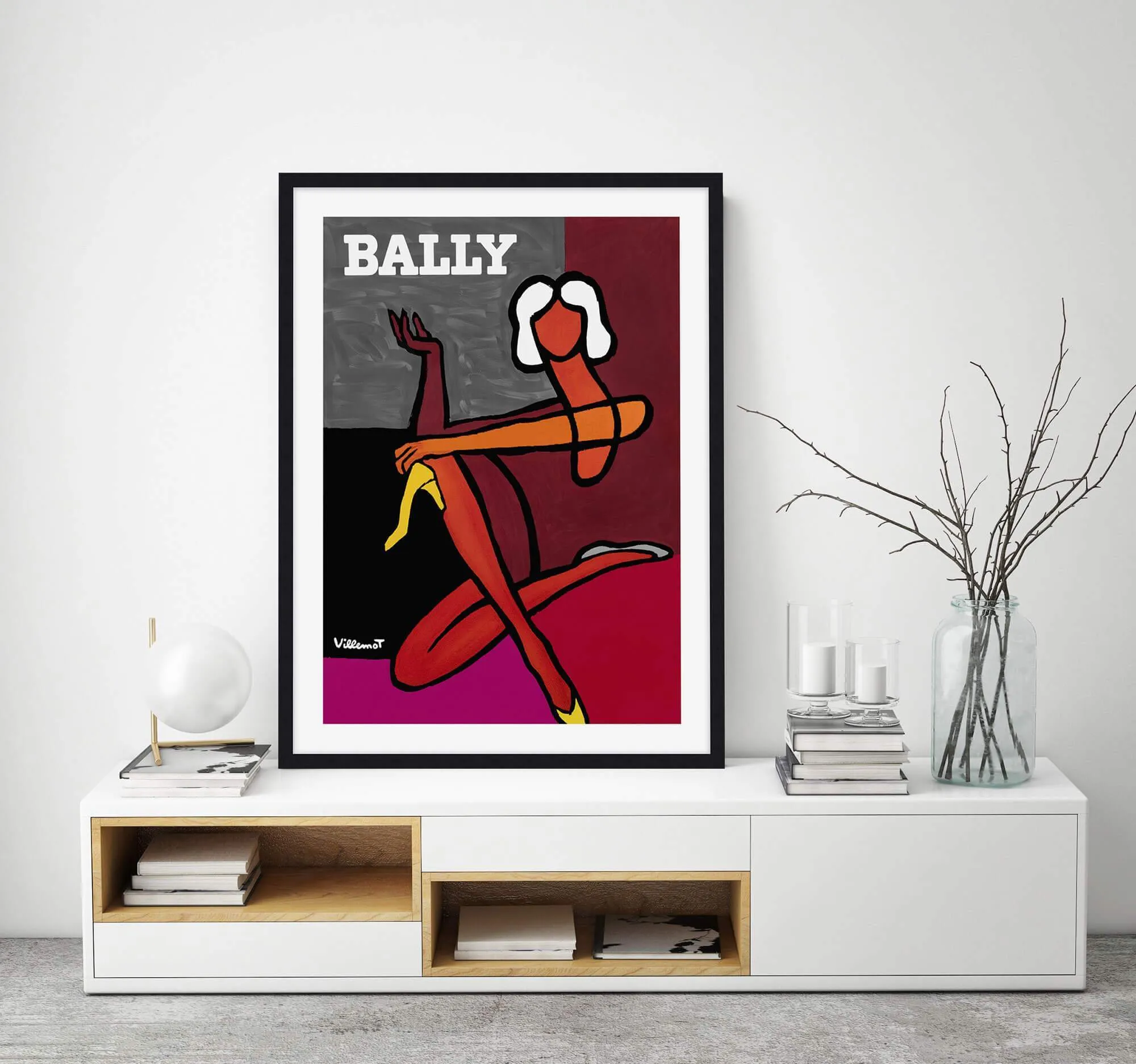 Bally Sitting Woman