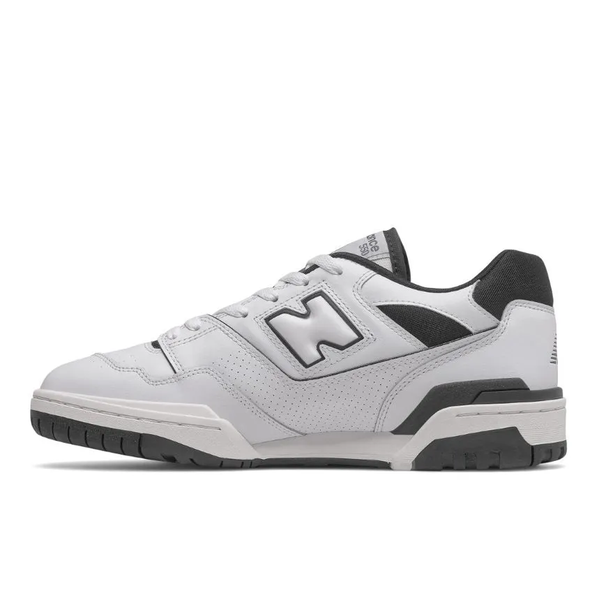 BB550HA1 / NEW BALANCE / WHITE WITH BLACK