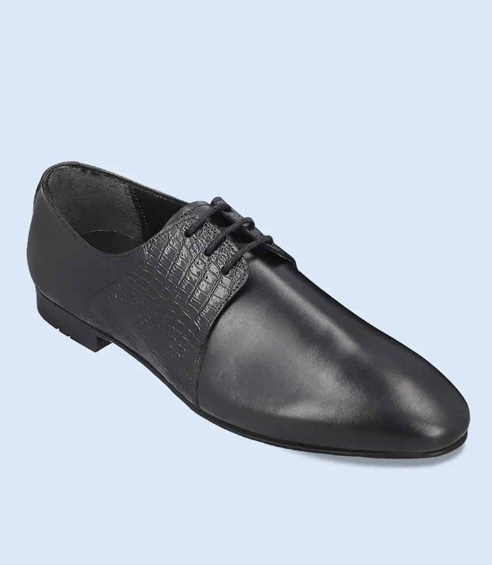 BM5176-BLACK-Men Formal Lace Up's