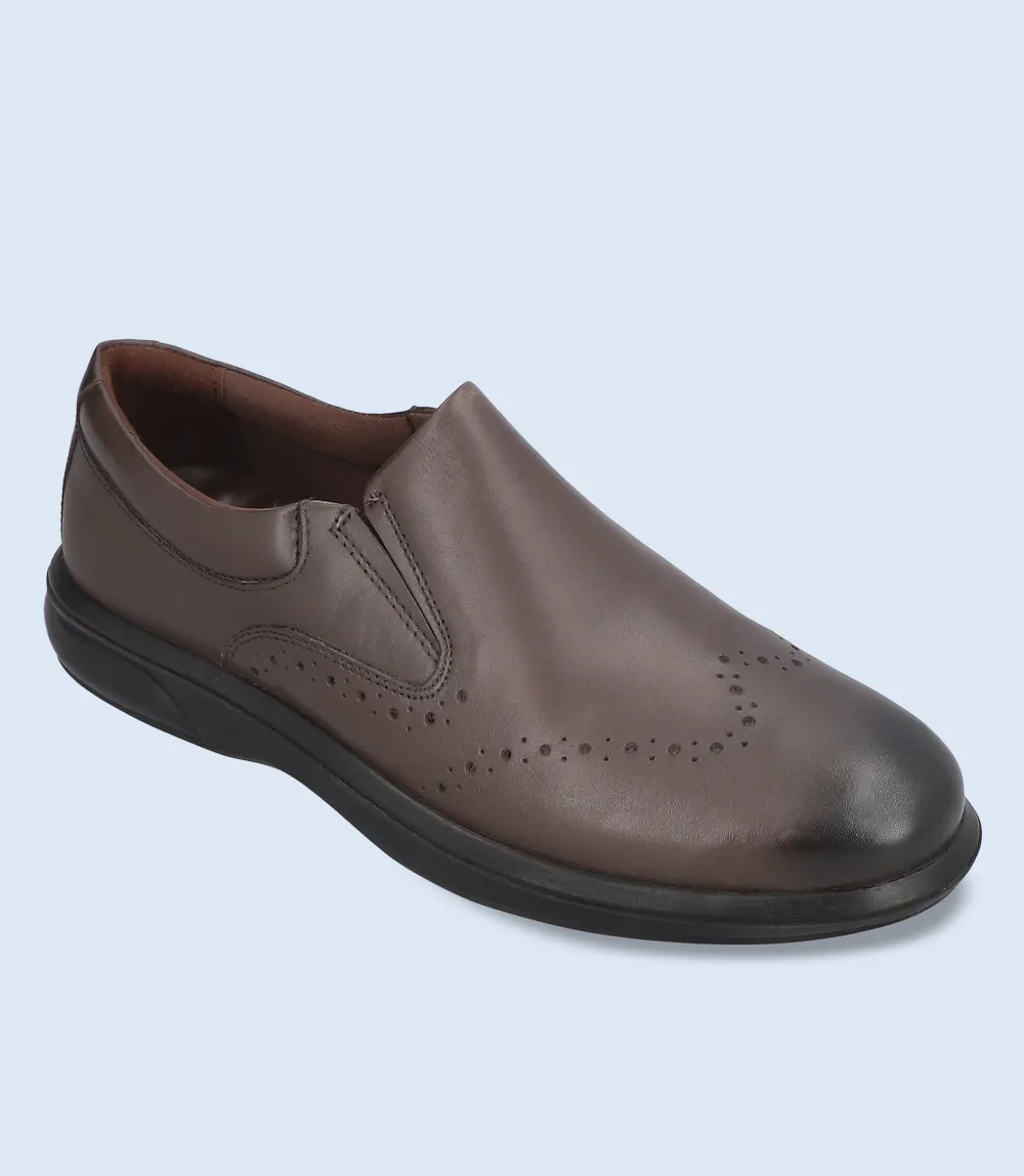 BM5231-BROWN-Men Comfort Life Style Shoes