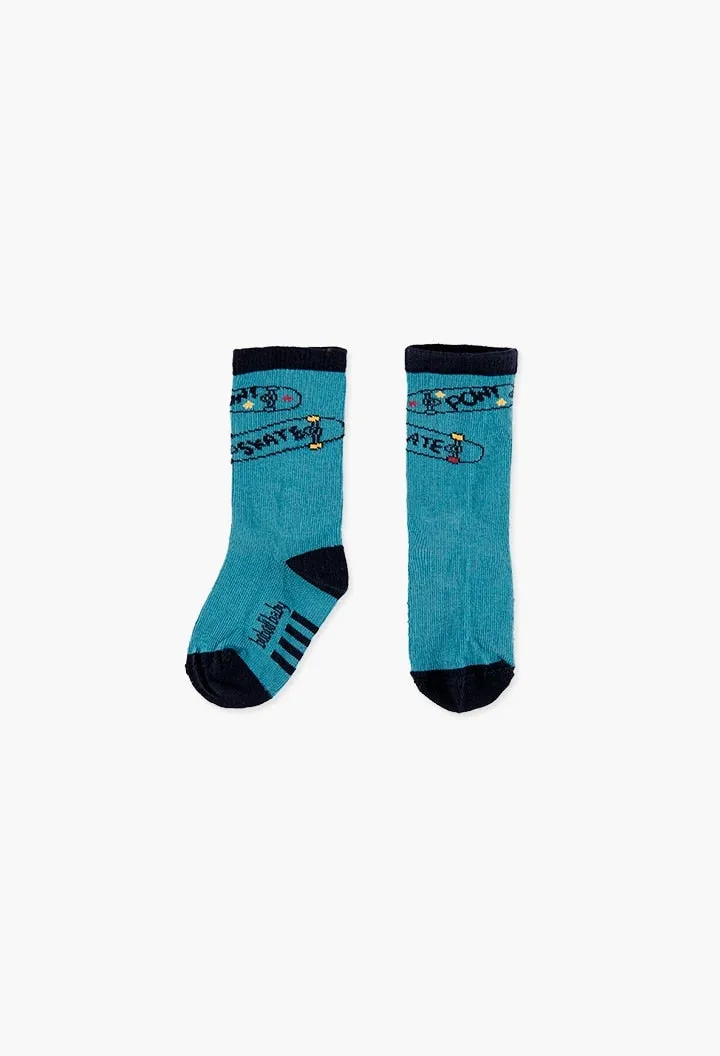 Boboli 3pk Socks - Skaterboy