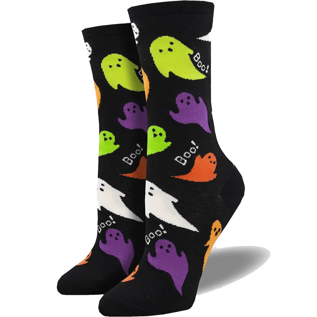 Boo Women's Crew Sock