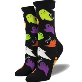 Boo Women's Crew Sock