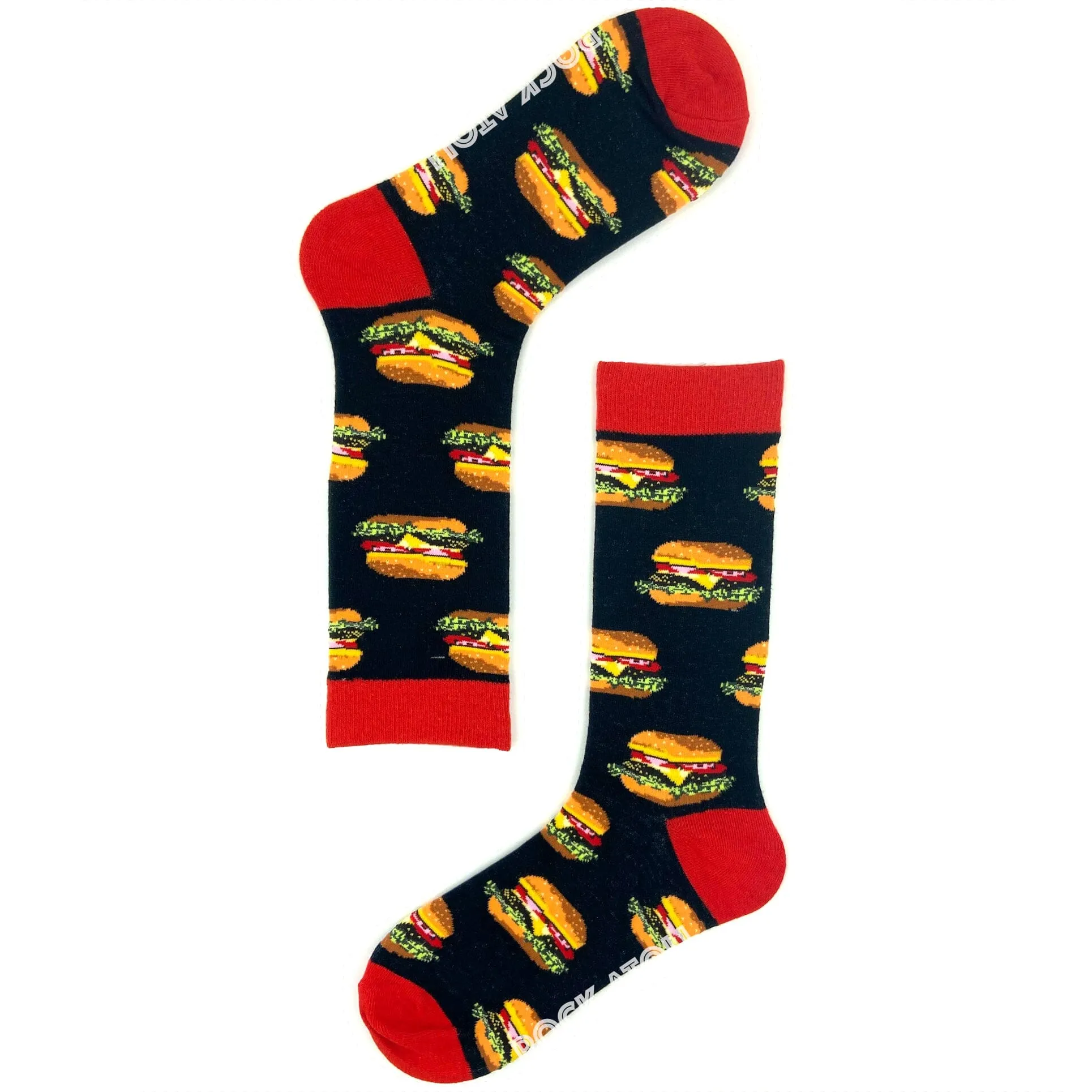 Cheeseburger Socks