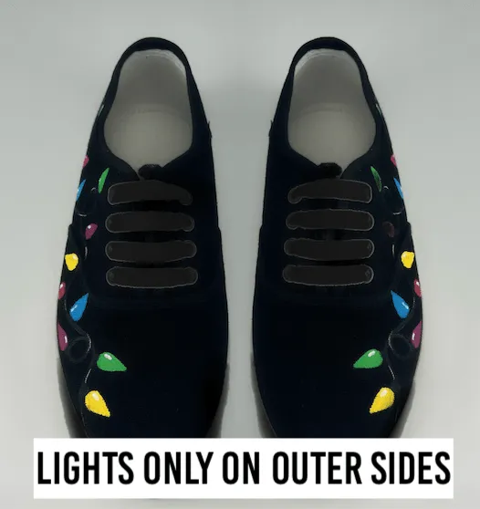 Christmas Lights Shoes