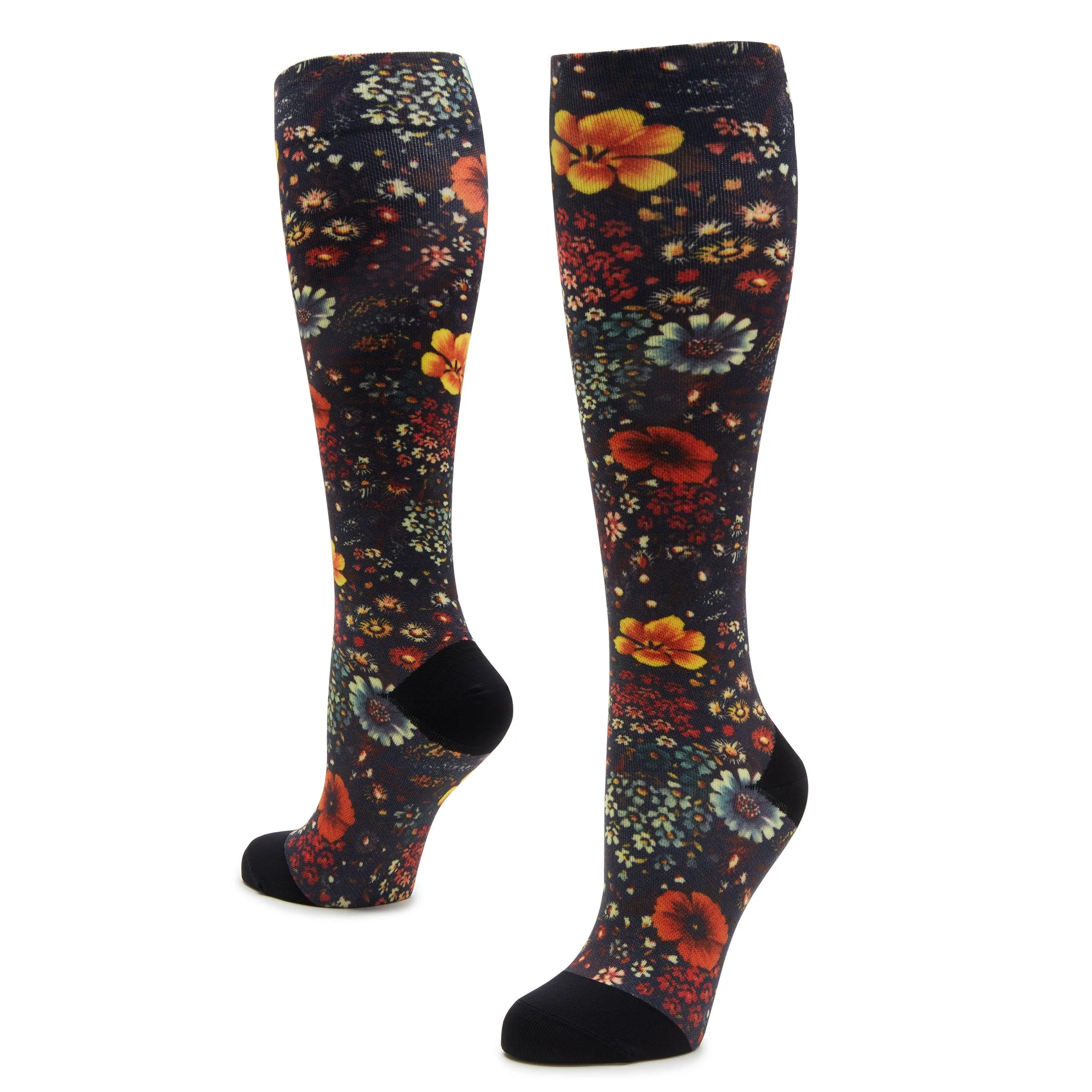 Compression Midnight Garden Socks