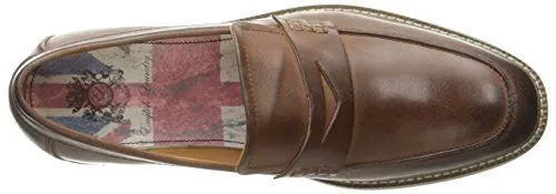 ENGLISH LAUNDRY MEN'S PARK SLIP-ON LOAFER, COGNAC, 11 M US