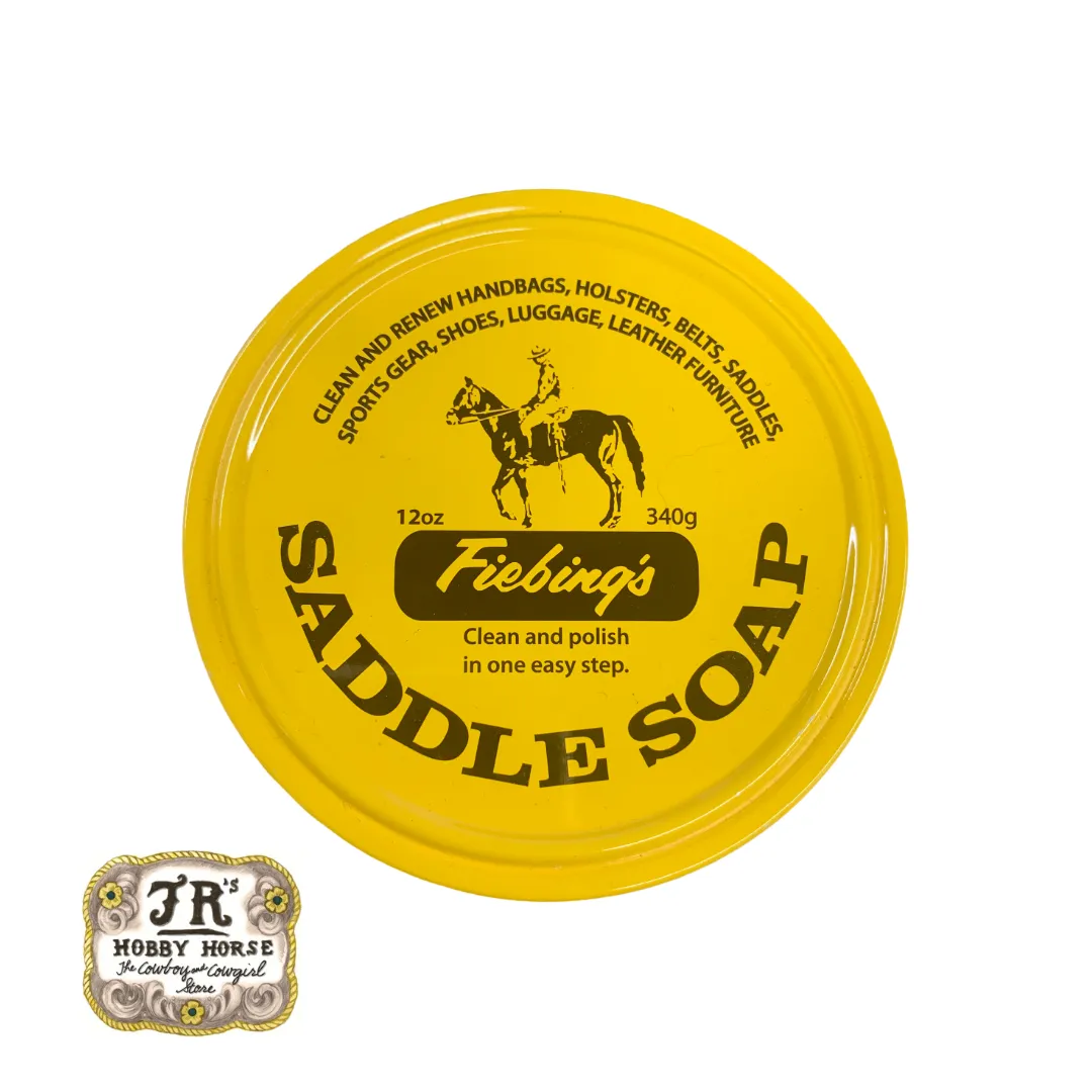 FIEBINGS SADDLE SOAP 12 oz NATURAL