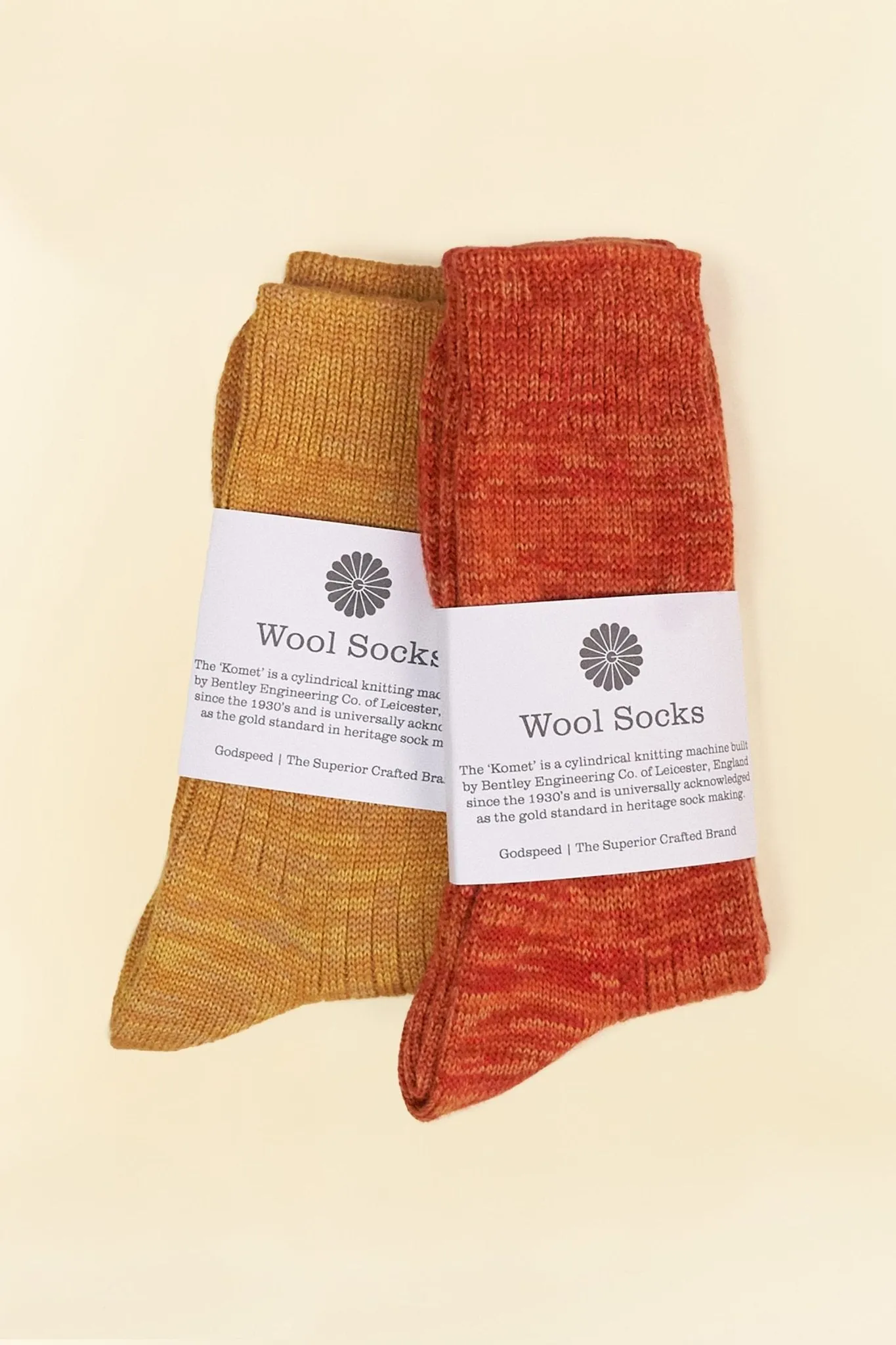 Godspeed Merino Wool Socks - Honey