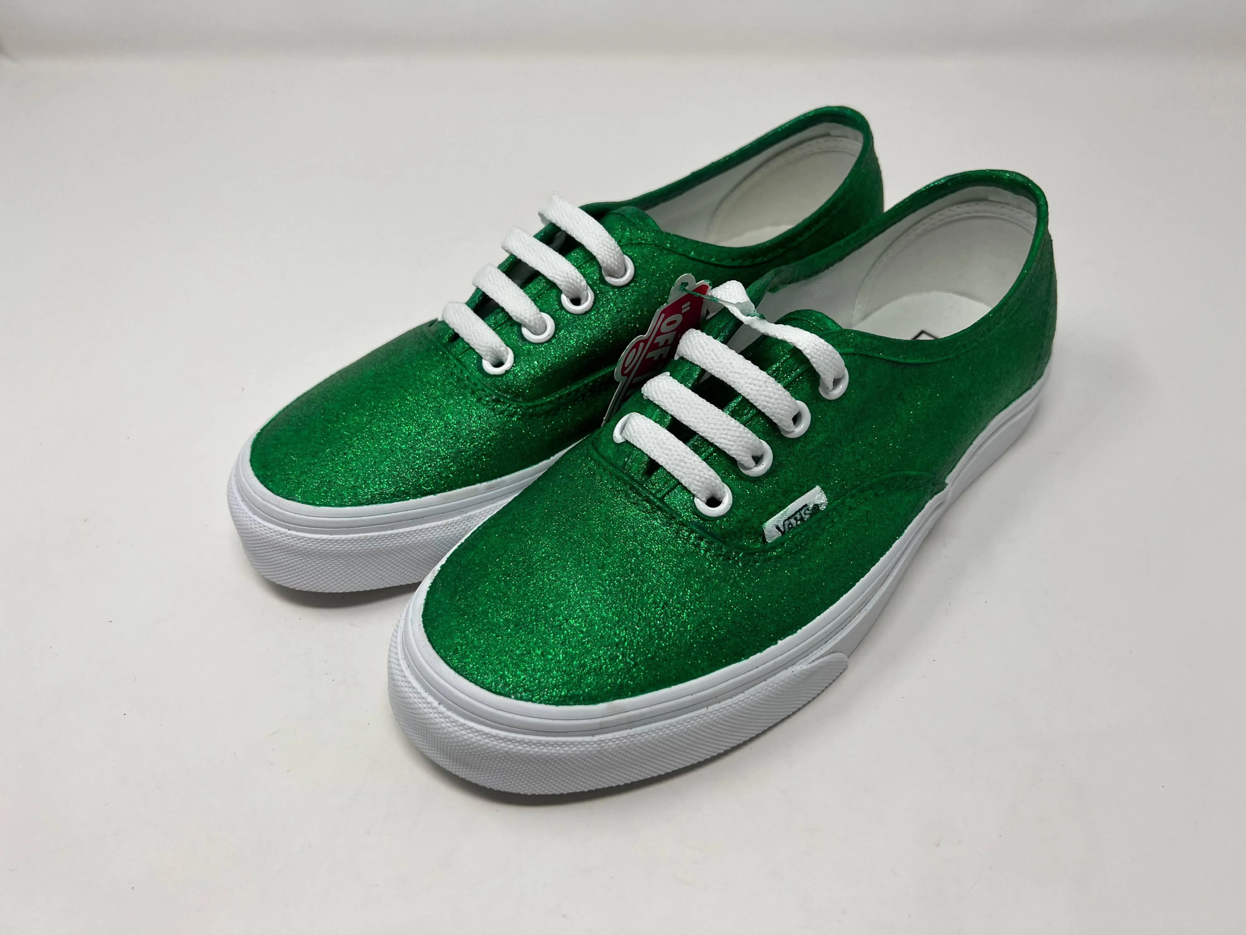 Green Glitter Shoes