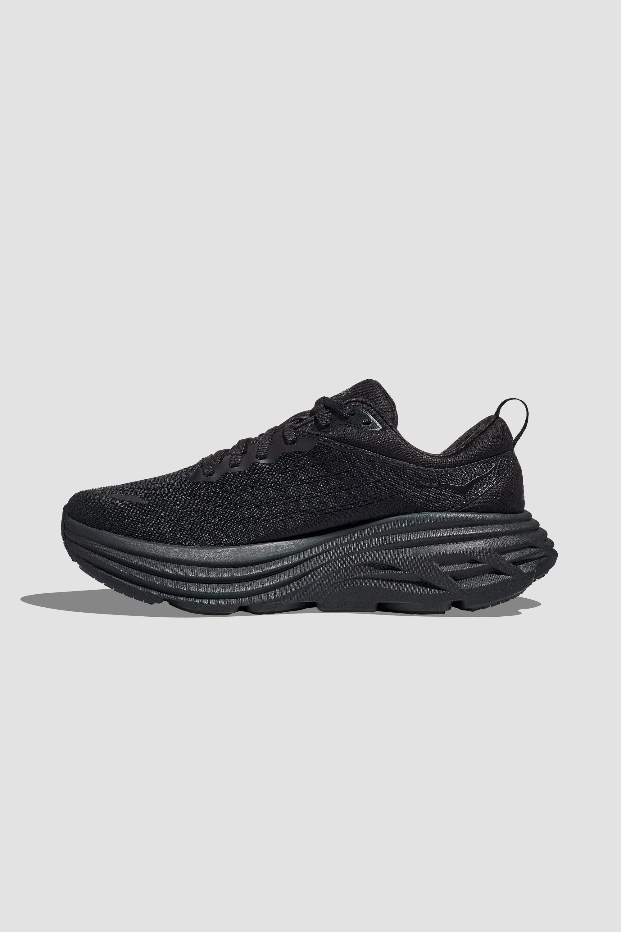 Hoka Men's Bondi 8 in Black/Black