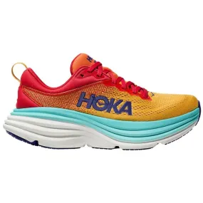 Hoka One One men's running shoe Bondi 8 cerise-orange