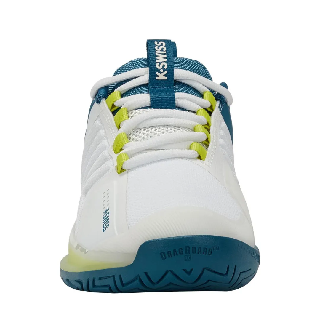 K Swiss Ultrashot 3 AC Men Tennis Shoes - White/Celestial/Primrose