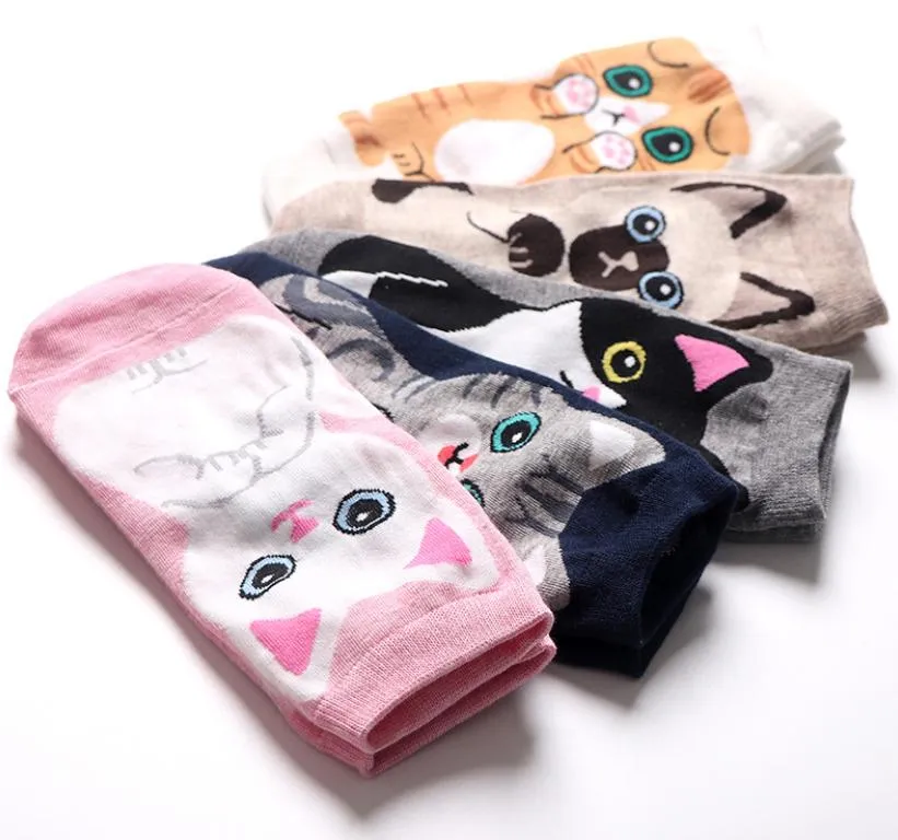 Kawaii Cute Ankle Socks - American Shorthair