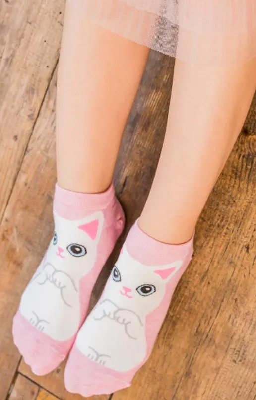 Kawaii Cute Ankle Socks - Turkish Angora