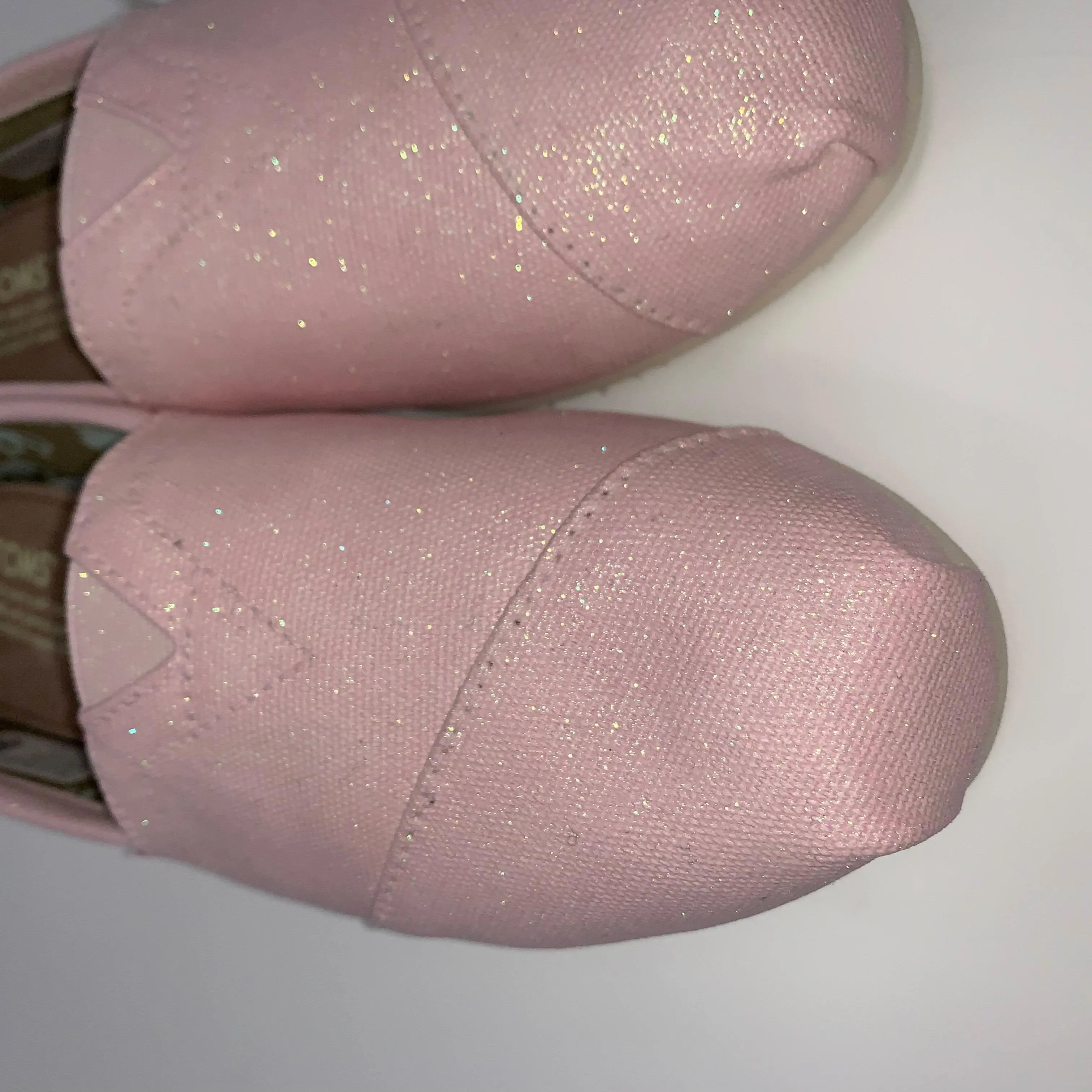 Light Pink Glitter Shoes