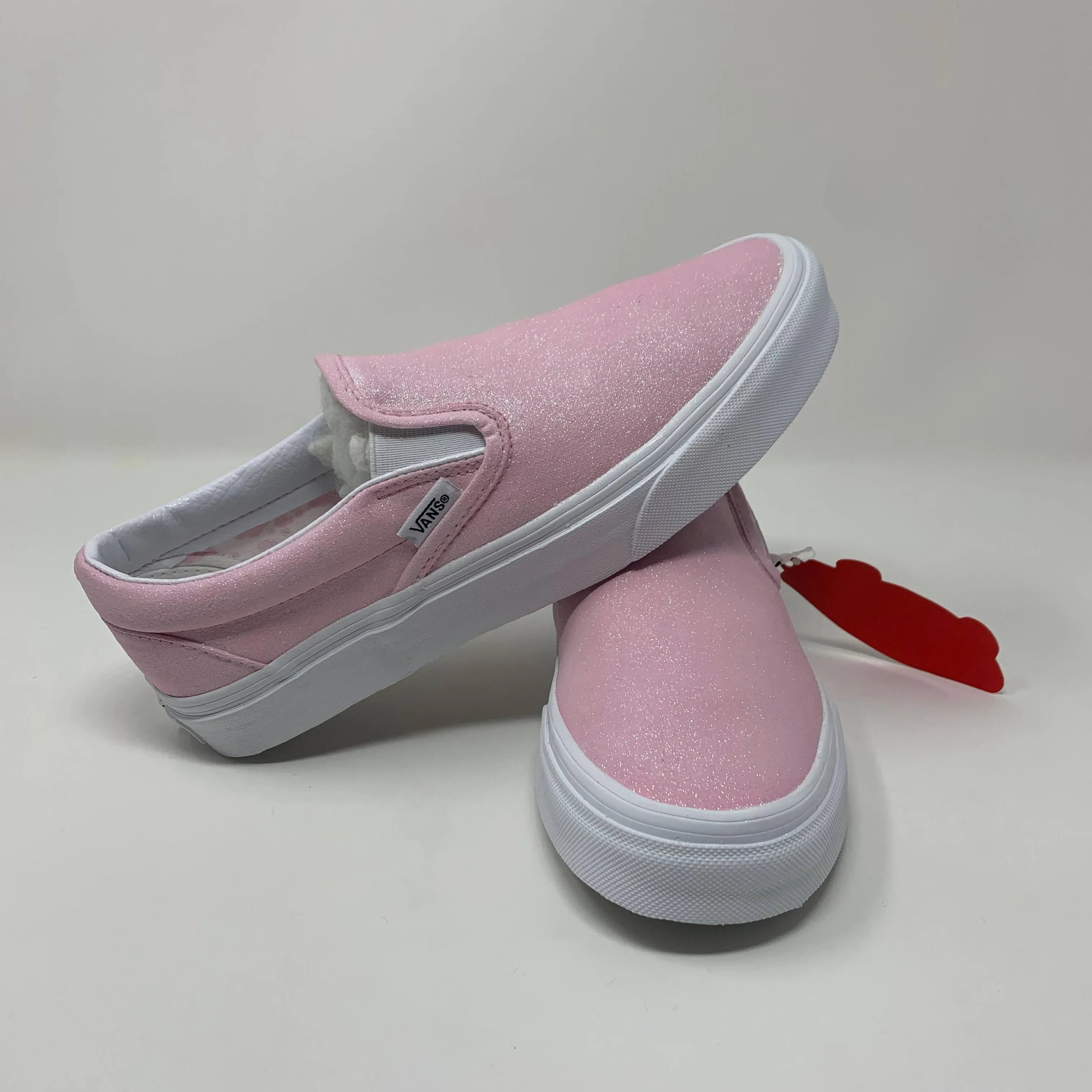 Light Pink Glitter Shoes