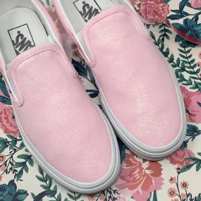 Light Pink Glitter Shoes