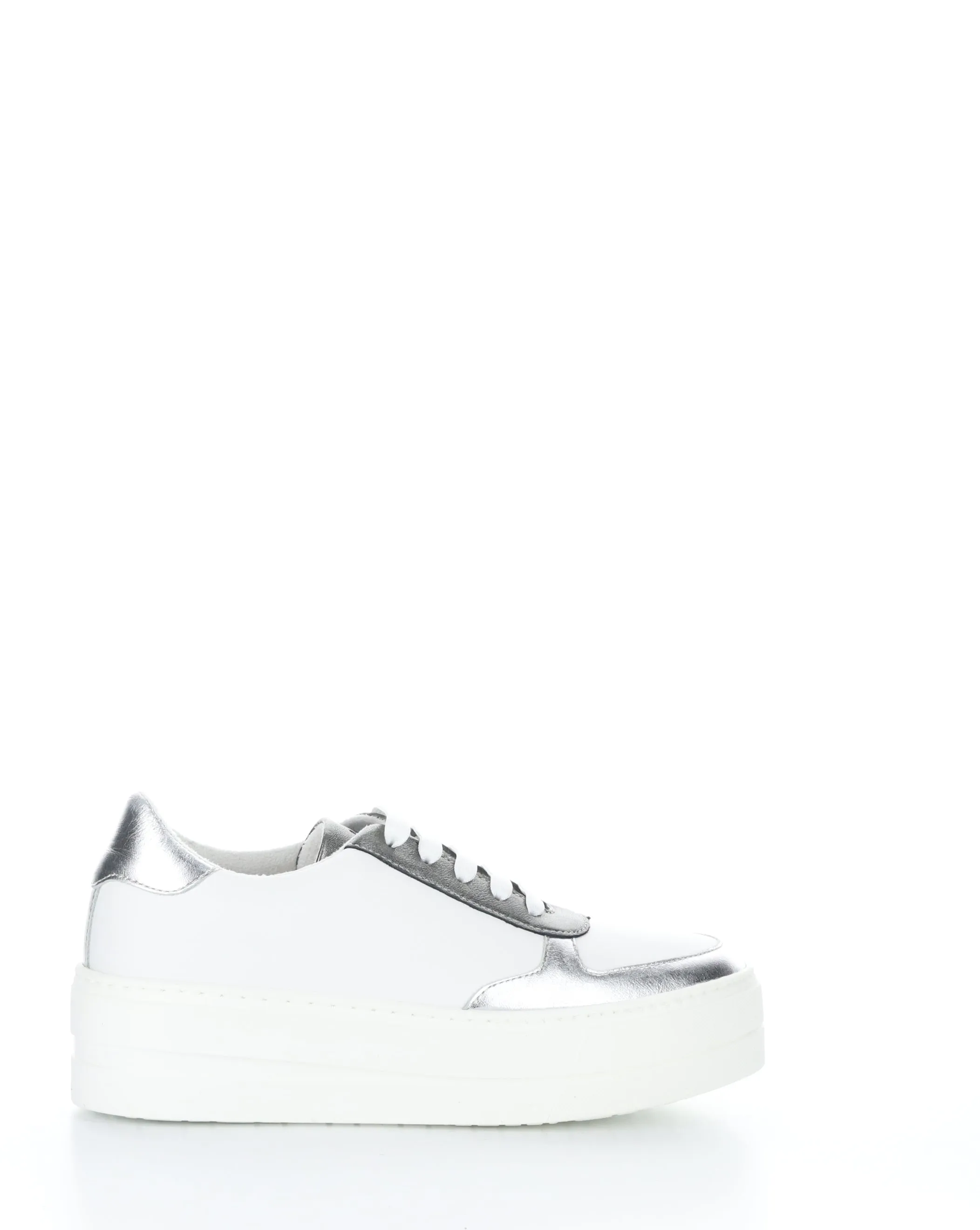 MAPUTO WHITE/SILVER/PEWTER Lace-up Shoes