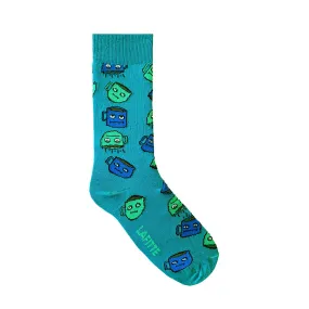 MATTHEW COFFEE SOCKS - BLUE