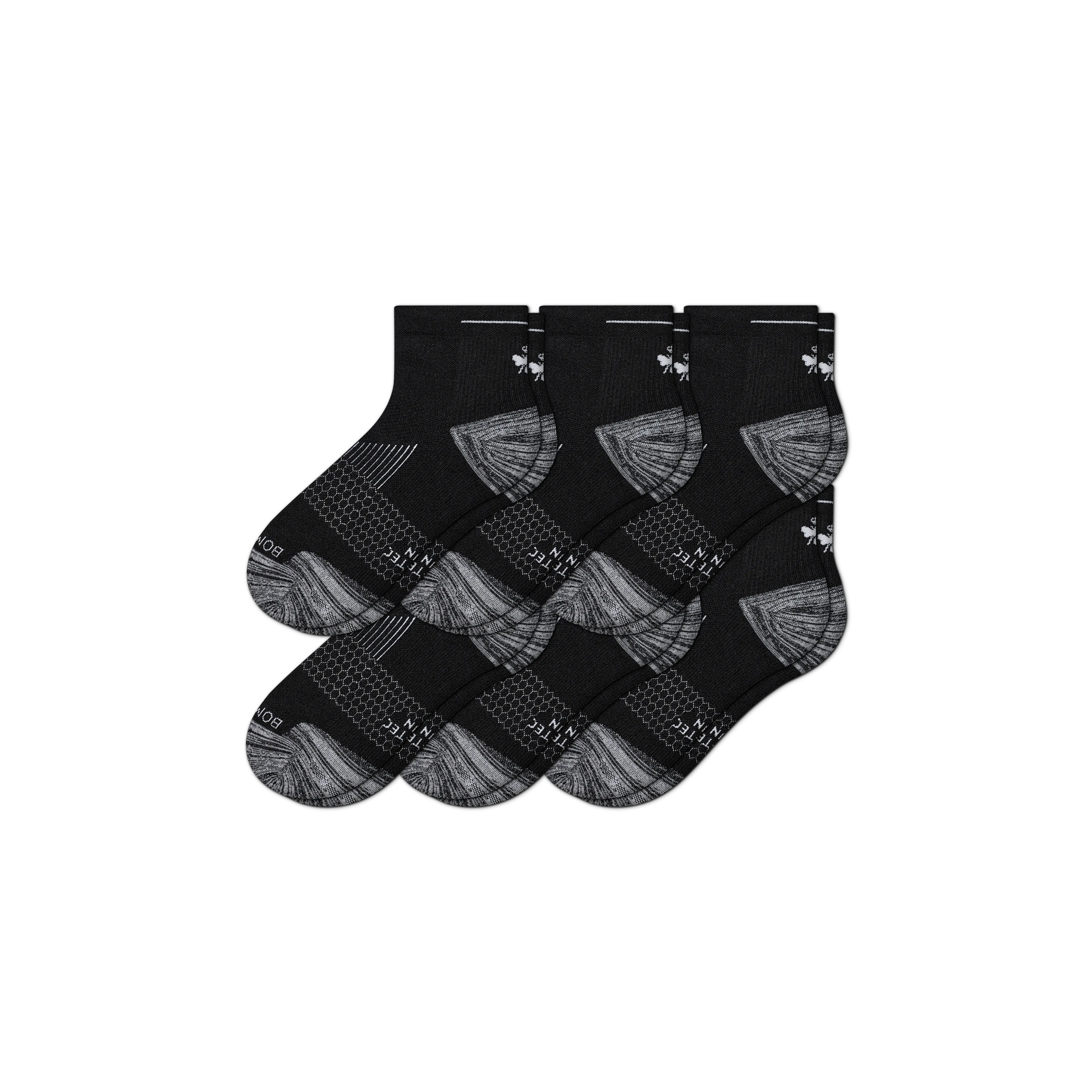 Men's Running Quarter Sock 6-Pack