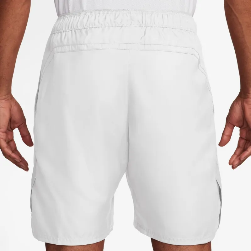 Nike Court Victory Dri-Fit 9 Men Tennis Shorts - White/Black