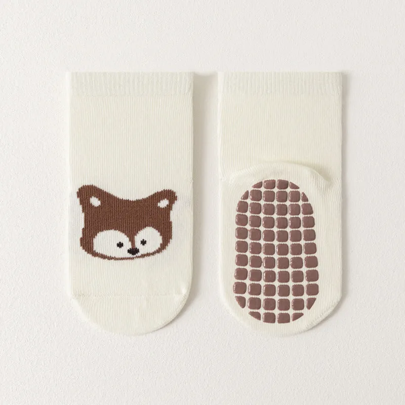 Non-Slip Cotton Footie Socks for Babies