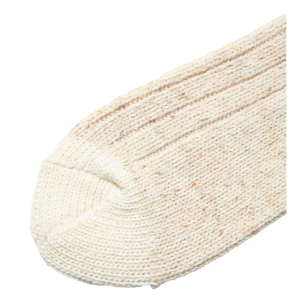 NONNATIVE DWELLER SOCKS HI C/A/P/N/P WOVEN-IVORY