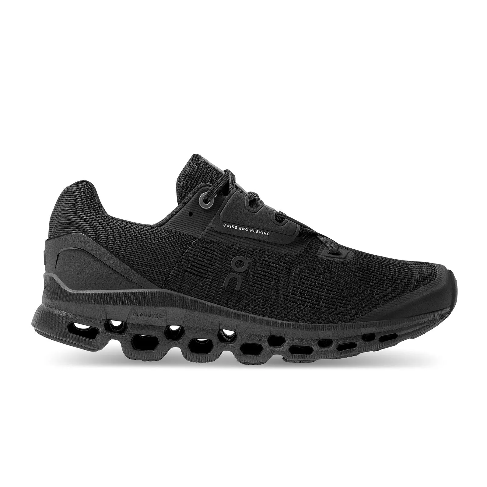 On Running Cloudstratus Running Shoe (Women) - Black