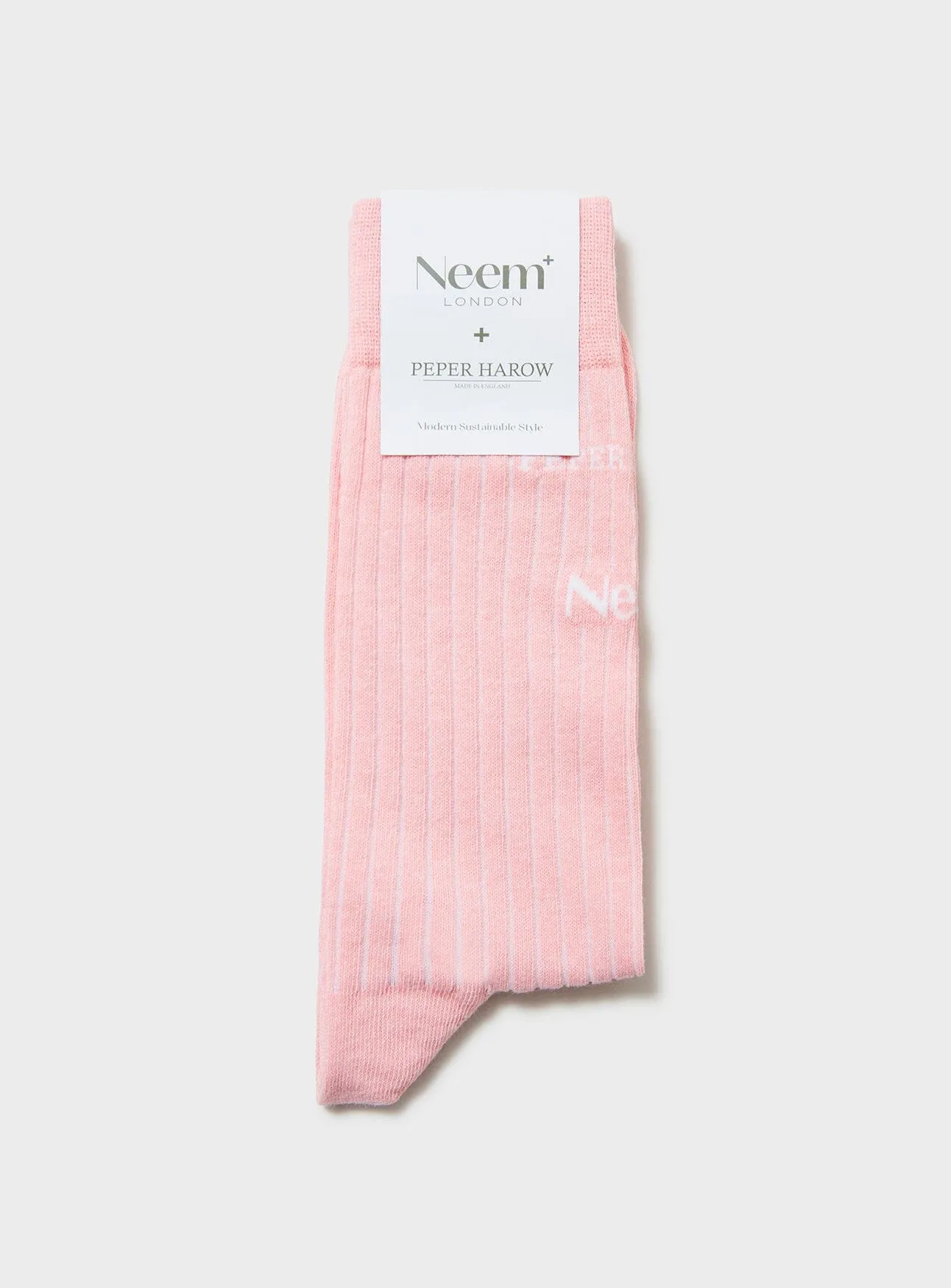 Recycled Men's Socks - Pink