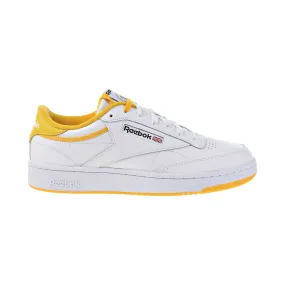 Reebok Classic Club C 85 Men's Shoes White-Fierce Gold-Black