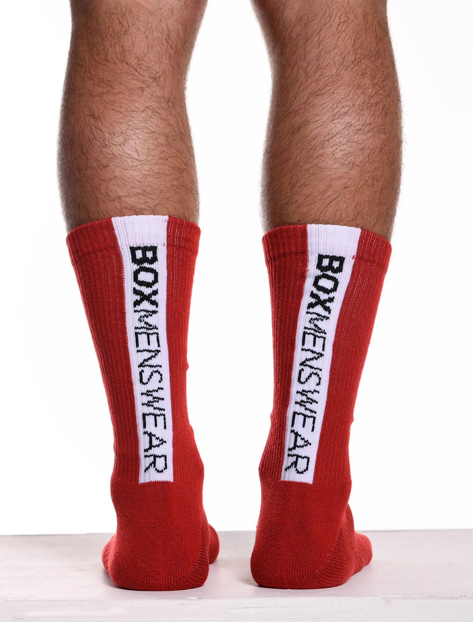 Reverse Red Strip Lux Sports Sock