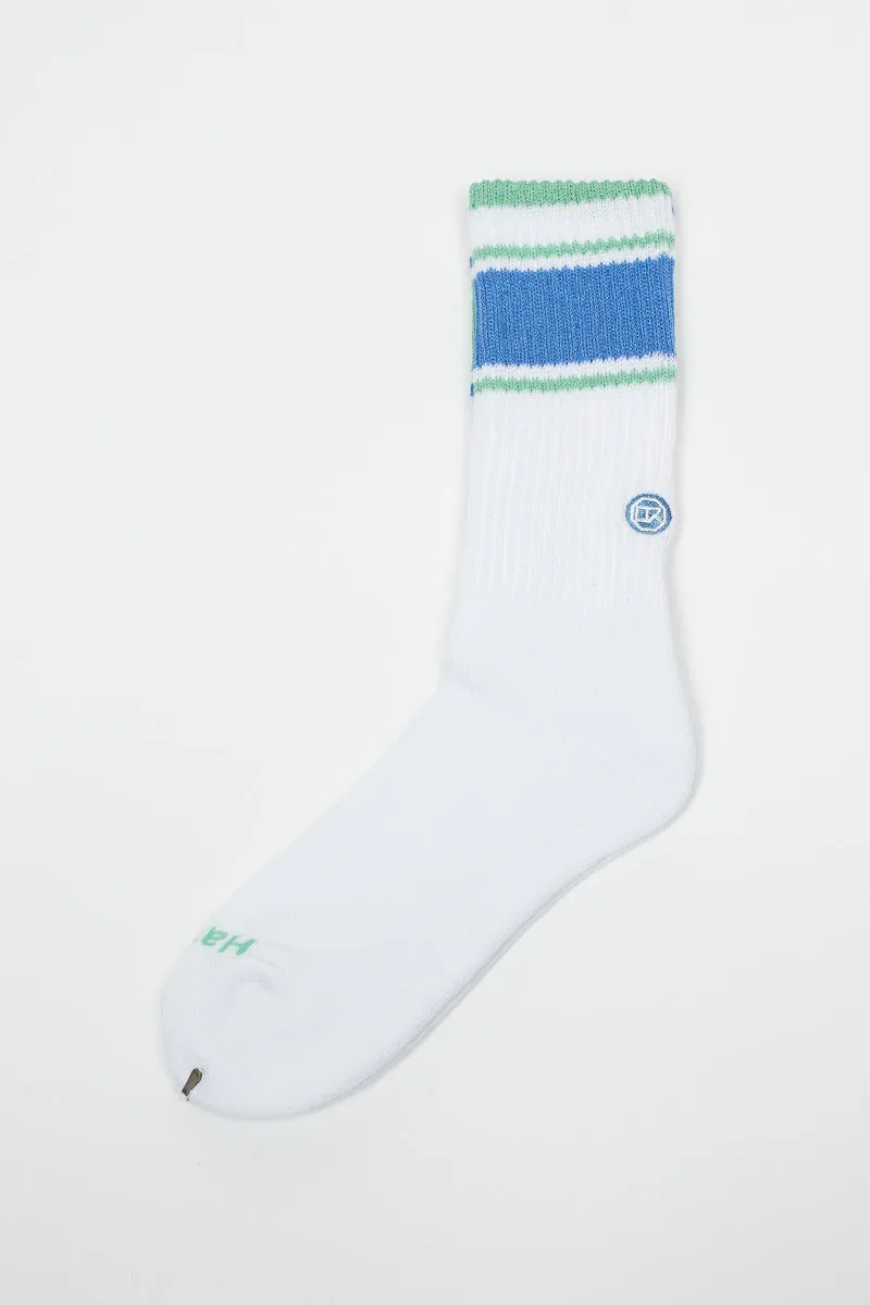 RS-219 Stripe Socks Green