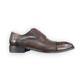 Sergio Duletti Erling Smart Leather Shoes Coffee