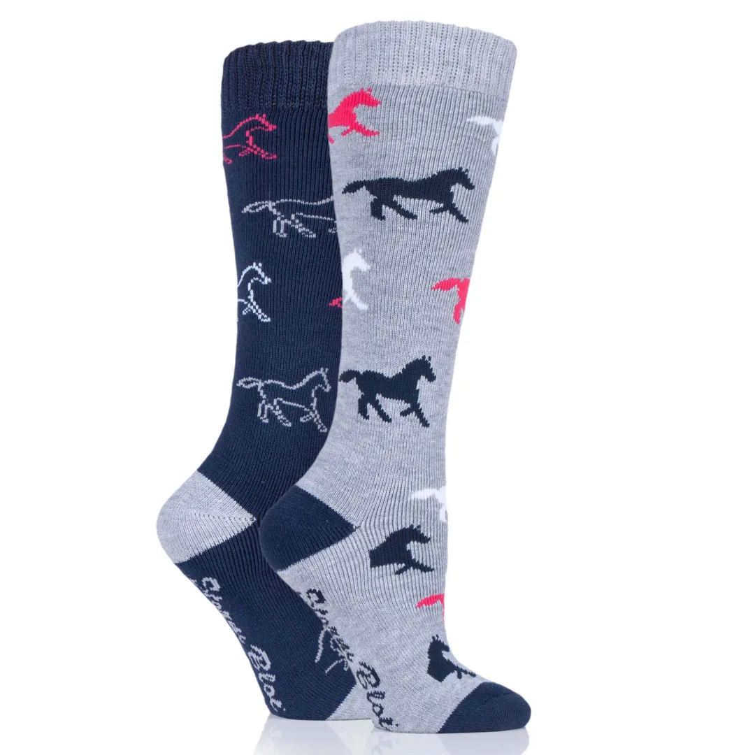 Storm Bloc Ladies Medium Weight Goodwood Horse Long Socks