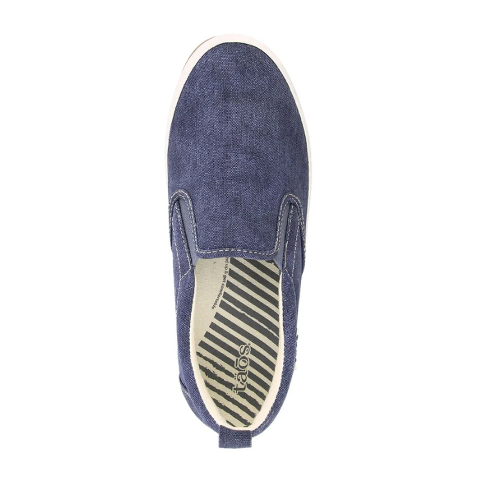 Taos Dandy Slip On Sneaker (Women) - Blue Washed Canvas