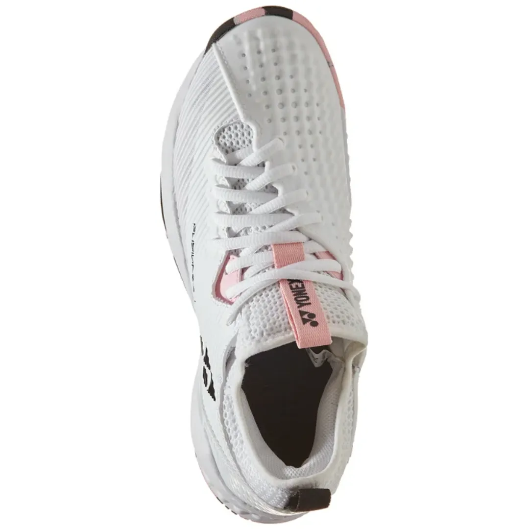 Yonex Fusion Rev 4 Women 2022 All Court Tennis Shoes - White/Pink