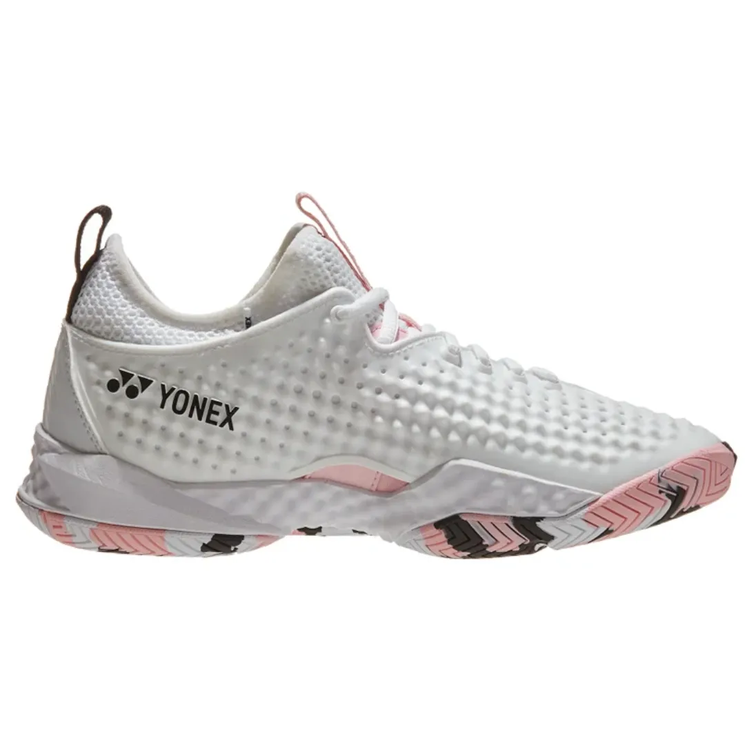 Yonex Fusion Rev 4 Women 2022 All Court Tennis Shoes - White/Pink