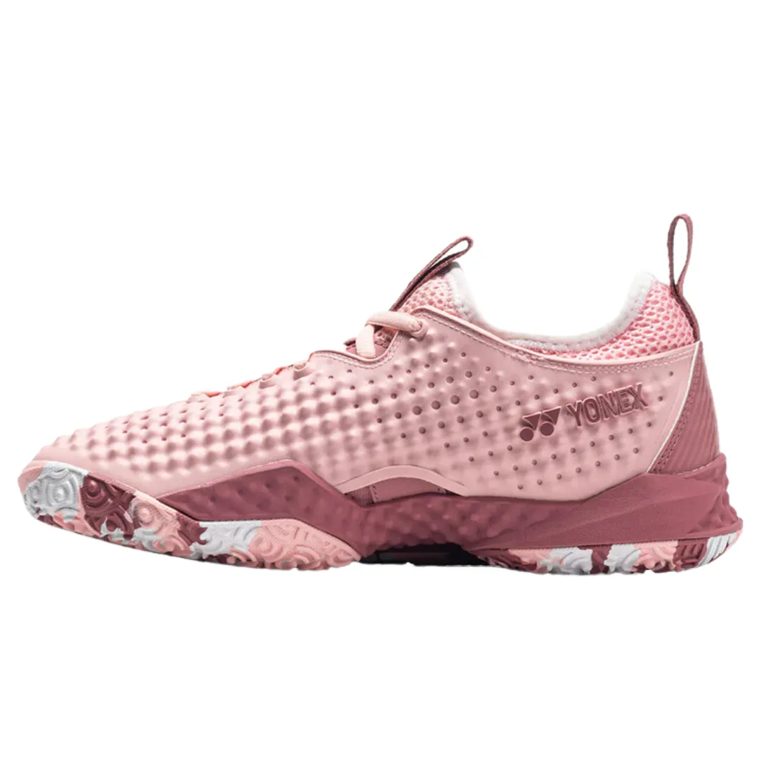 Yonex Fusion Rev 4 Women 2022 Clay Tennis Shoes - Smoke Pink